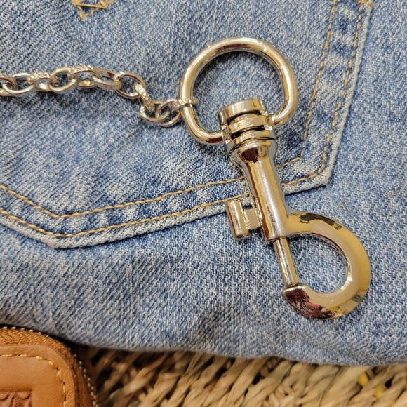 Brown Leather Wallet with Chain - Picture 8 of 13